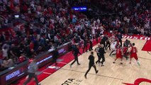 Mass brawl mars ending to Heat-Rockets