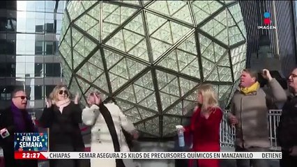 Pitbull se une a la instalación de La Bola de Times Square