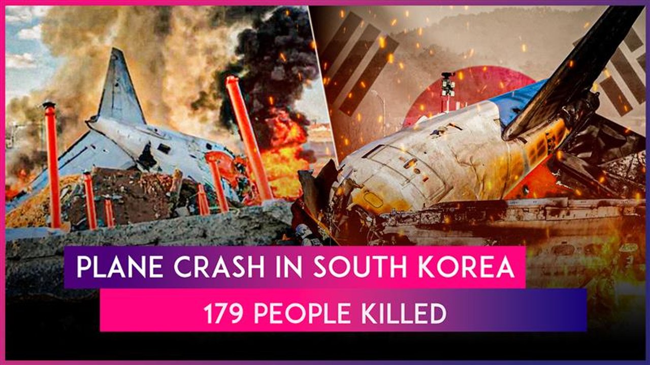 South Korea: 179 People Dead, 2 Rescued After Jeju Air Plane Crashes While Landing In Muan