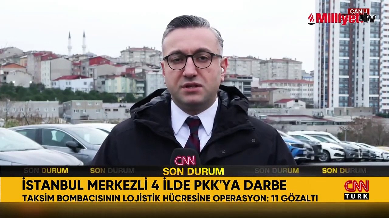 İstiklal Caddesi'ndeki bombalı saldırıyla ilgili 2 şüpheli yakalandı