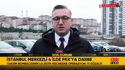 İstiklal Caddesi'ndeki bombalı saldırıyla ilgili 2 şüpheli yakalandı