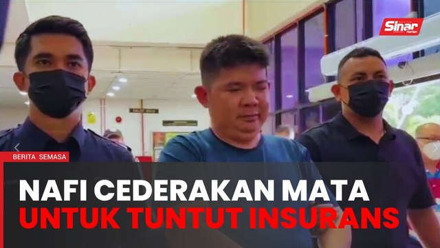 OKU didakwa sengaja cederakan mata, tuntut insurans RM1 juta