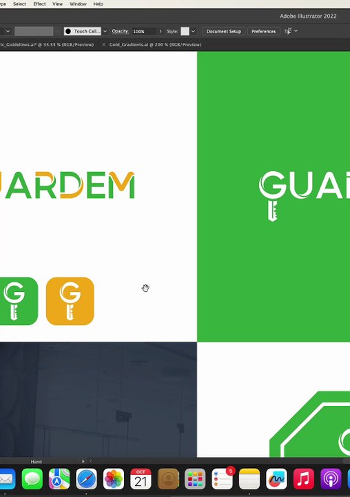 Modern Cybersecurity Logo Design: Securing the Digital Frontier 🔒💻