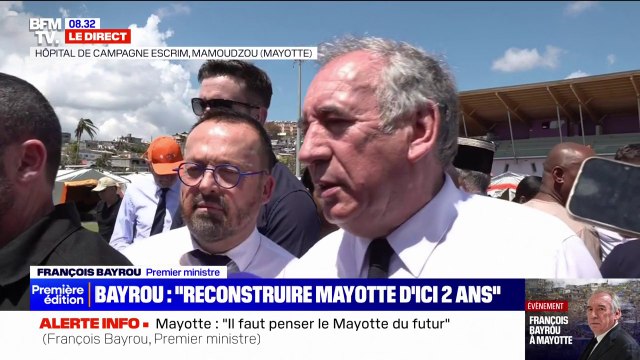 Revenir sur le droit du sol à Mayotte: C'est une question qu'il faut poser , assure François Bayrou