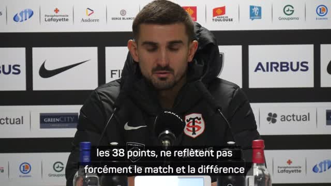 Stade Toulousain - Ramos : "On n'a pas montré un beau visage"