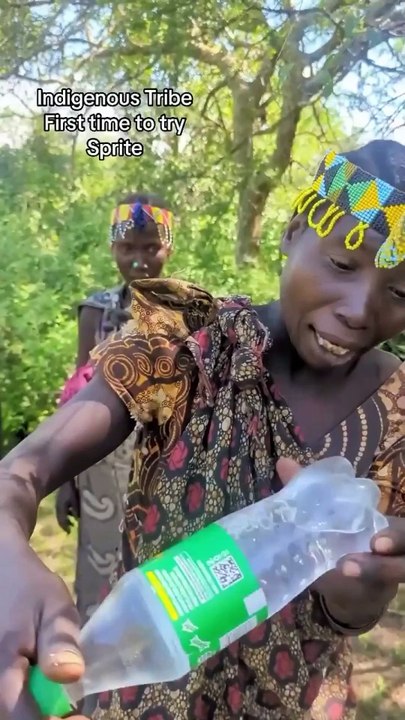 Indigenous Tribe Experiences Sprite for the First Time