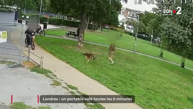 Londres: Regardez les images de ces vols de téléphones portables en plein jour et en pleine rue - Un portable est volé toutes les 6 minutes ! - VIDEO