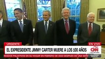 Fallece Jimmy Carter a los 100 años y quien fuera el 39º presidente de EE.UU.