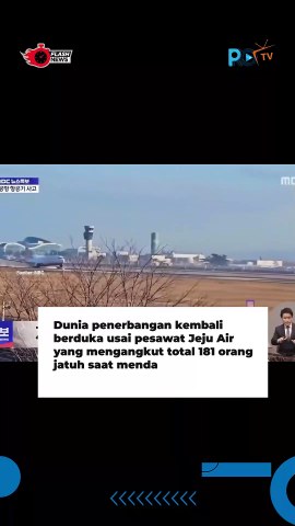 Ngeri! Detik-detik Kecelakaan Pesawat Jeju Air di Korea Selatan yang Tewaskan Ratusan Orang
