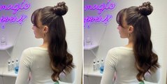 Cette coiffure festive est parfaite pour sublimer vos cheveux au Nouvel an