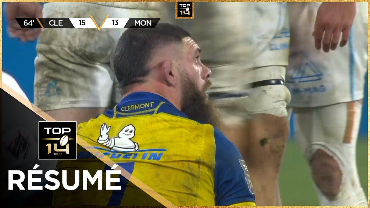 TOP 14 Saison 20242025 J13 Résumé ASM Clermont Montpellier Hérault