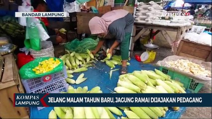 Jelang Malam Tahun Baru, Jagung Ramai Dijajakan Pedagang