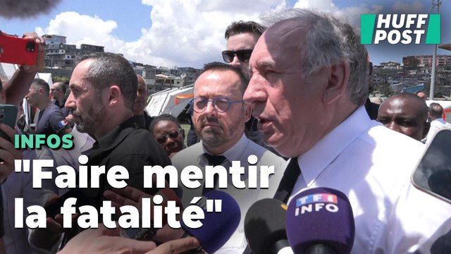À Mayotte, François Bayrou veut « faire mentir la fatalité » sur la reconstruction en deux ans
