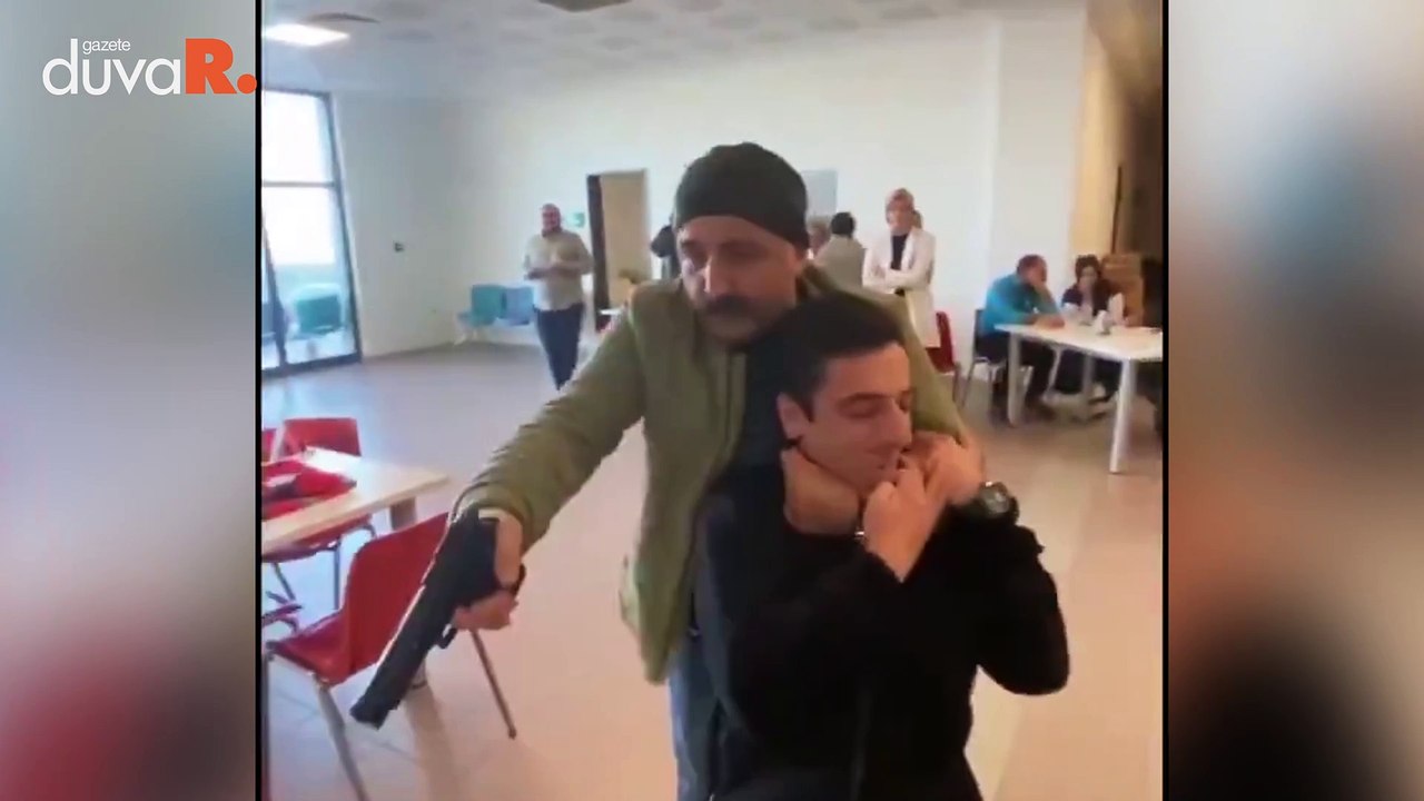 Hastanede silahlı rehin alma tatbikatı: Gri kod devrede