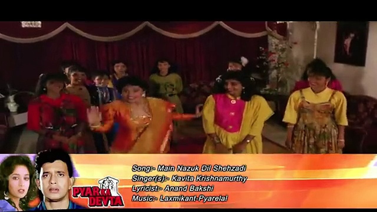 Main Nazuk Dil Shehzadi / Pyar Ka Devta 1991 / Kavita Krishnamurthy