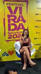 Bia do Brás quebra o silêncio sobre bate-boca com Kleber Bambam Só saí andando