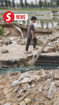 Sri Alam bund collapse: Residents demand compensation and closure of pond