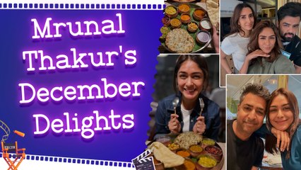 A Glimpse into Mrunal Thakur's Festive Celebrations