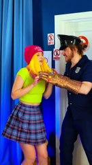 Finally, someone ruined her prank! 😸 #123go