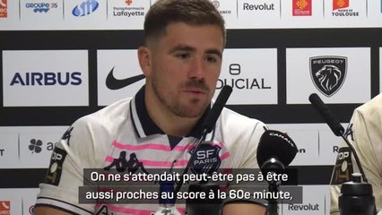 Stade Français - Carbonel : "On voulait donner une bonne image de nous"