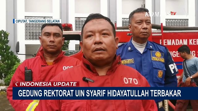 Awal Mula Kebakaran UIN Jakarta: Api di Gedung Rektorat Diduga dari Korsleting