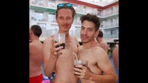 Sitges Barcelona Spain. LGBTQIA_ + Pride 2016 famous pool party . Photo book Vol 1