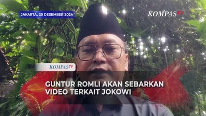 Guntur Romli akan Sebarkan Video Terkait Jokowi: Skandal Korupsi hingga Kriminalisasi Anies Baswedan