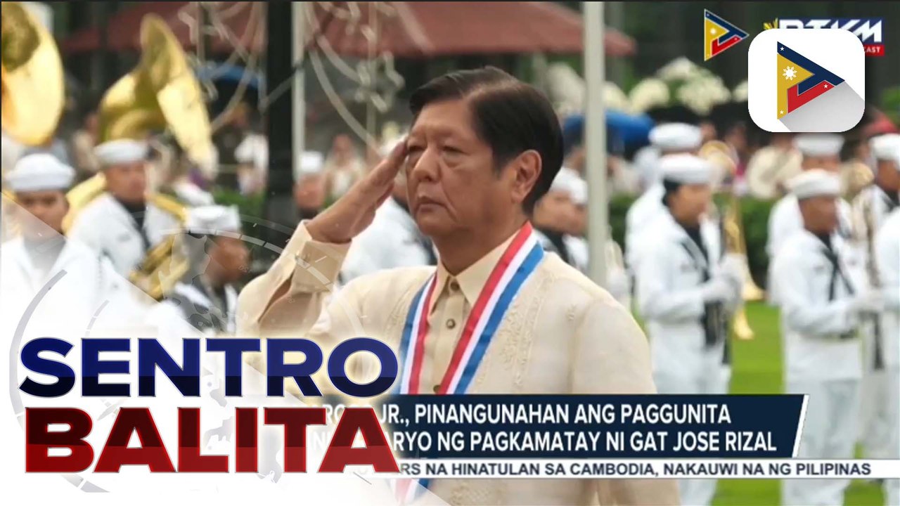 Mga Pilipino, hinimok ni PBBM na maging tagapagtaguyod ng pagbabago ngayong Rizal Day
