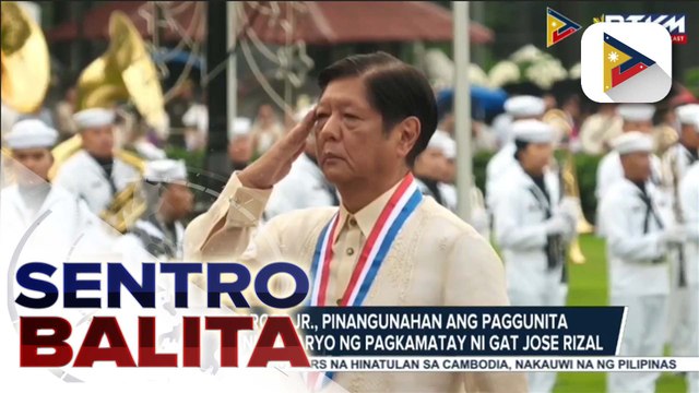 Mga Pilipino, hinimok ni PBBM na maging tagapagtaguyod ng pagbabago ngayong Rizal Day