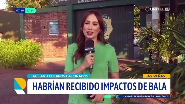 ​Carbonizados: Antes de ser incinerados los tres cuerpos recibieron impactos de bala y fueron torturados