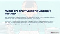 What-are-the-five-signs-you-have-anxiety