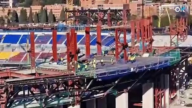 Las imágenes que retratan a Laporta: el Camp Nou a medio hacer cuando tenía que estar acabado en noviembre