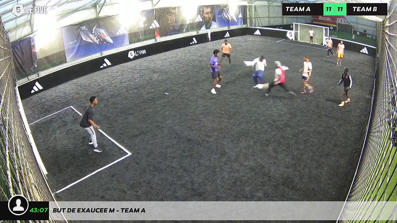 But de Exaucee M - Team A