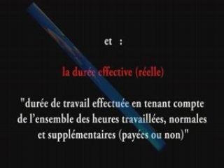 Quelle durée de travail