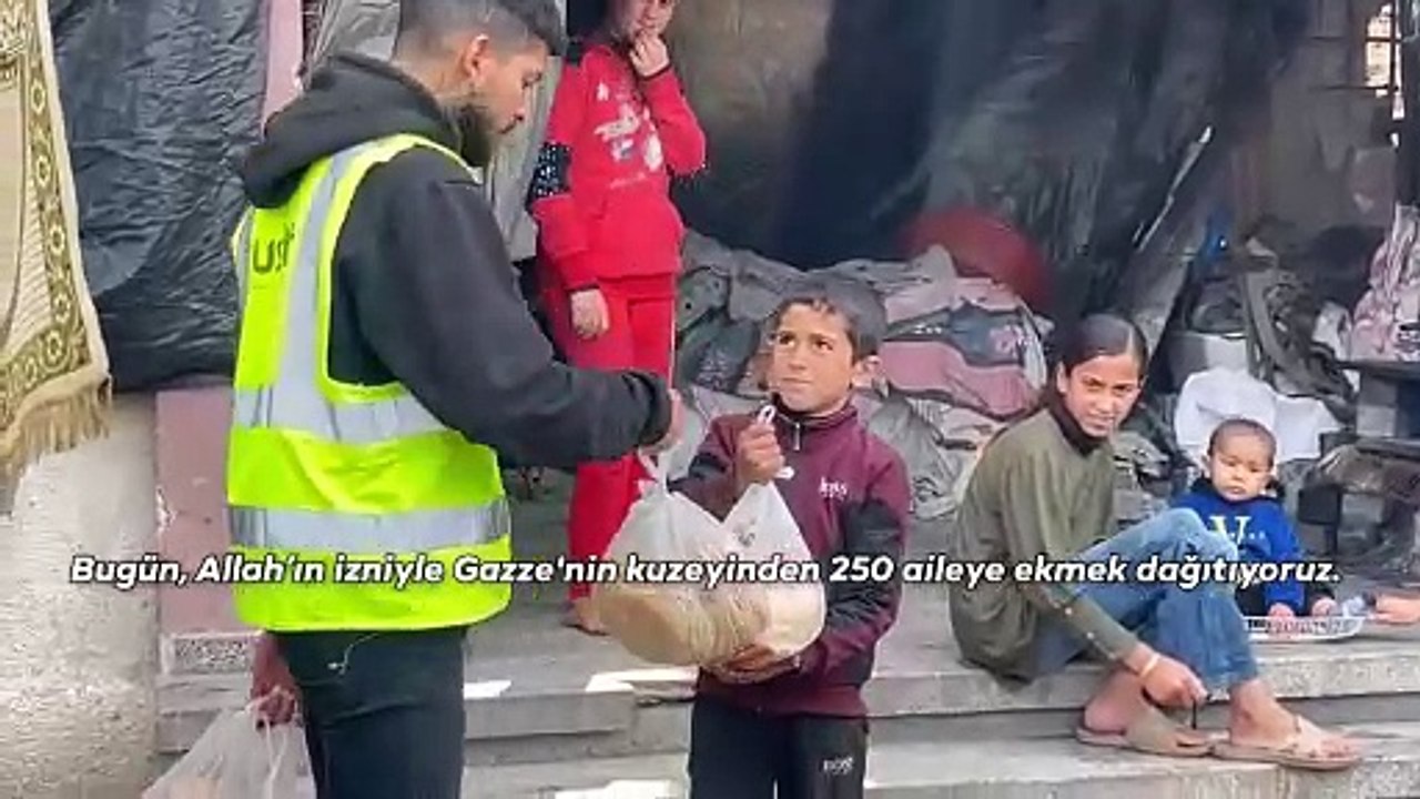 Kuzey Gazze Ekmek Dağıtımı | Vuslat Derneği 2024