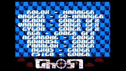Amiga Cracktro Wanted by Ghost (1992)