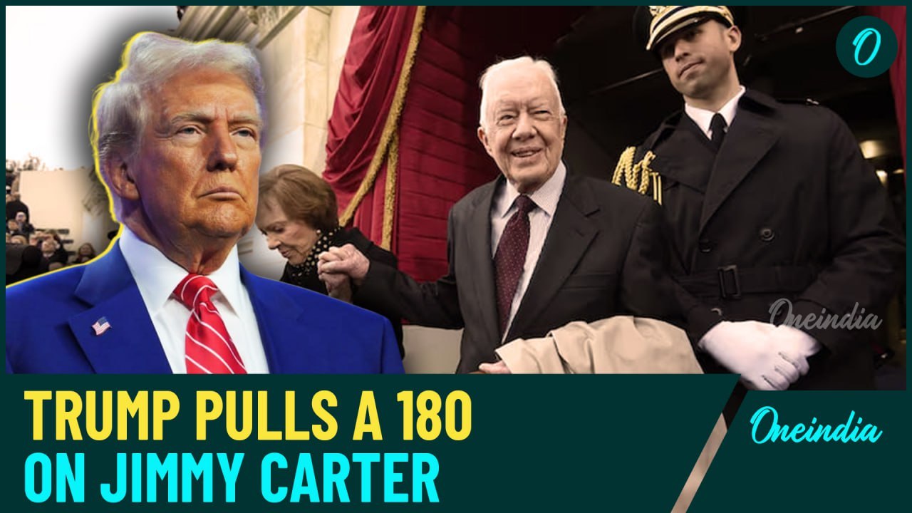 Trump’s Tribute to Jimmy Carter: From Mocking Him as Terrible President to Calling Him a ‘Good Man’