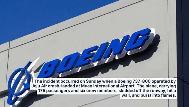 Boeing Shares Fall Over 4% In Monday Premarket As Airplane Maker Faces Scrutiny After Deadliest 737-800 Crash In South Korea