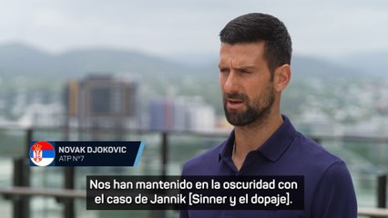 Djokovic y la falta de transparencia en el caso de dopaje de Sinner