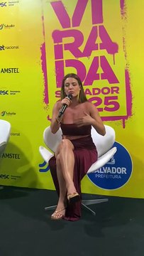 Virada Salvador: Diagnosticada com ansiedade, Beatriz Reis fala sobre saúde mental; assista