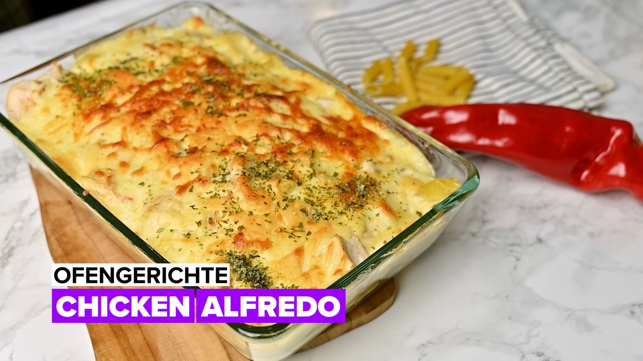 Ofengerichte: chicken alfredo