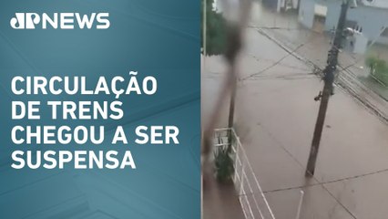 Porto Alegre começa 2025 com bairros alagados
