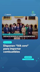 Disponen “IVA cero” para importar combustibles