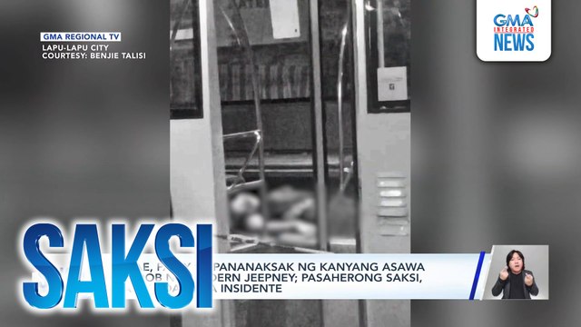 Babae, patay sa pananaksak ng kanyang asawa sa loob ng modern jeepney; pasaherong saksi, inatake dahil sa insidente | Saksi