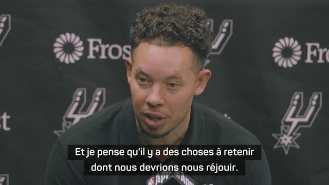 Spurs - Johnson : “Des choses à retenir et des choses à travailler”