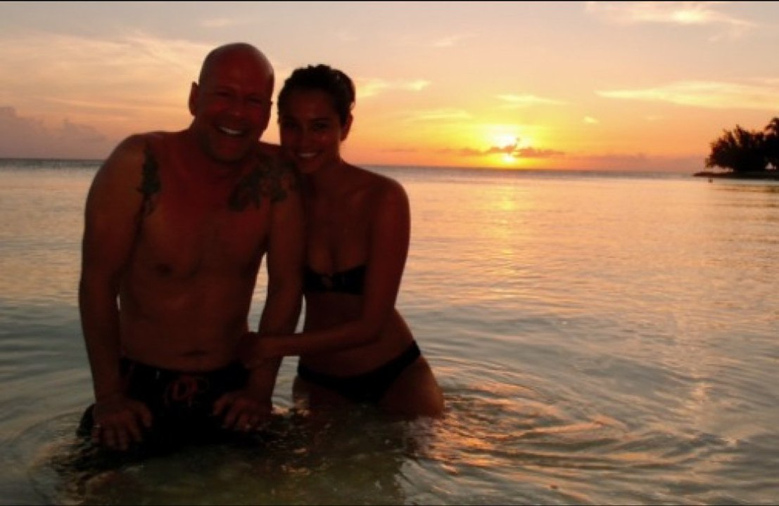 Bruce willis: seine ehefrau kann den hochzeitstag nicht richtig genießen
