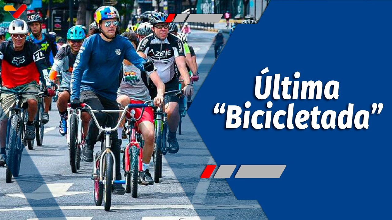Deportes VTV | Daniel Dhers realiza "Bicicletada" previo a su retiro celebrada en Caracas