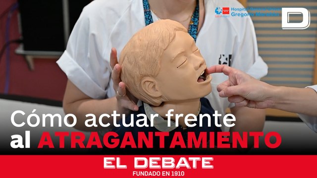 Así es como debes actuar si tu hijo sufre un atragantamiento