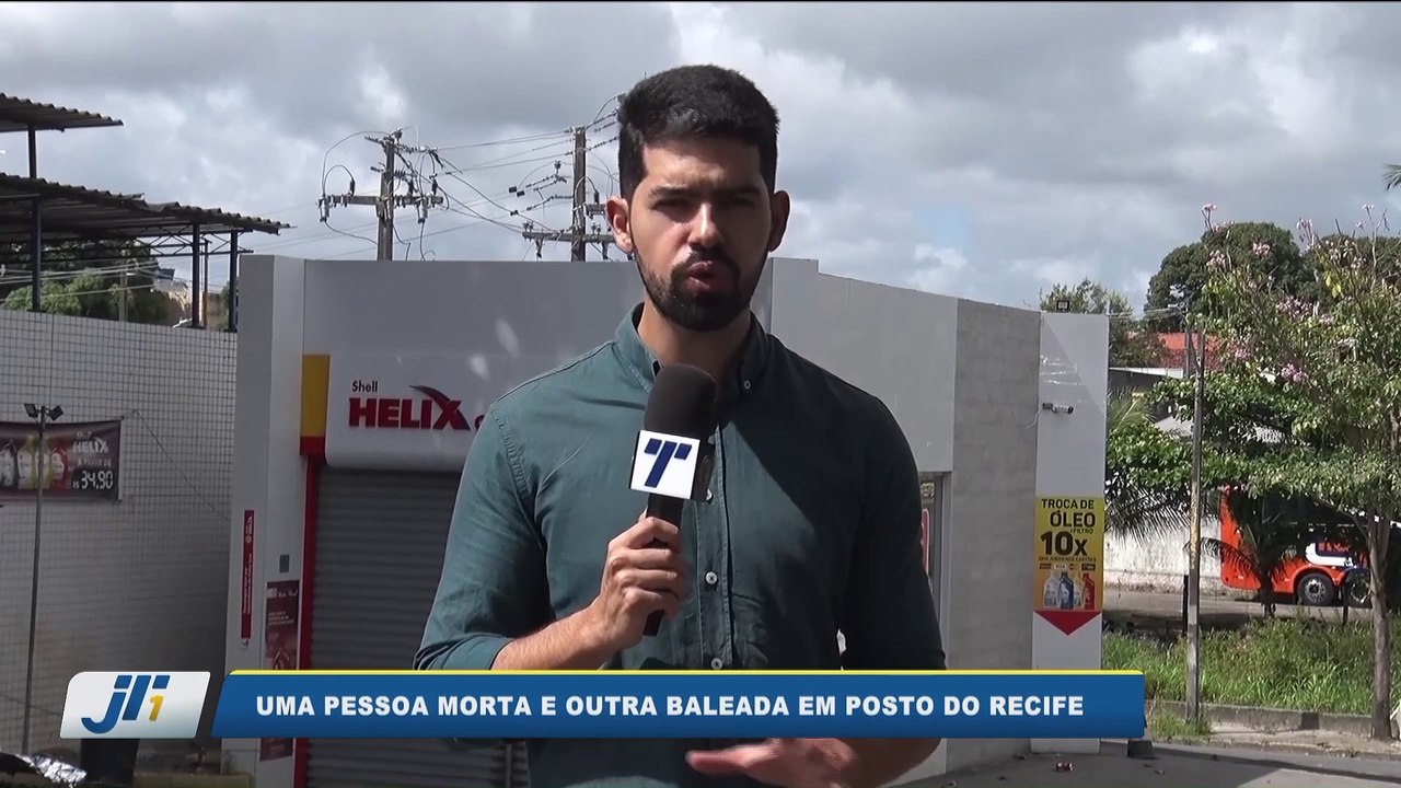 Uma pessoa morta e outra baleada em posto do Recife