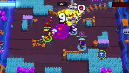 Pique   Gema Arapuca Mortal jogando com o Griff  Brawl Stars,Gameplay.